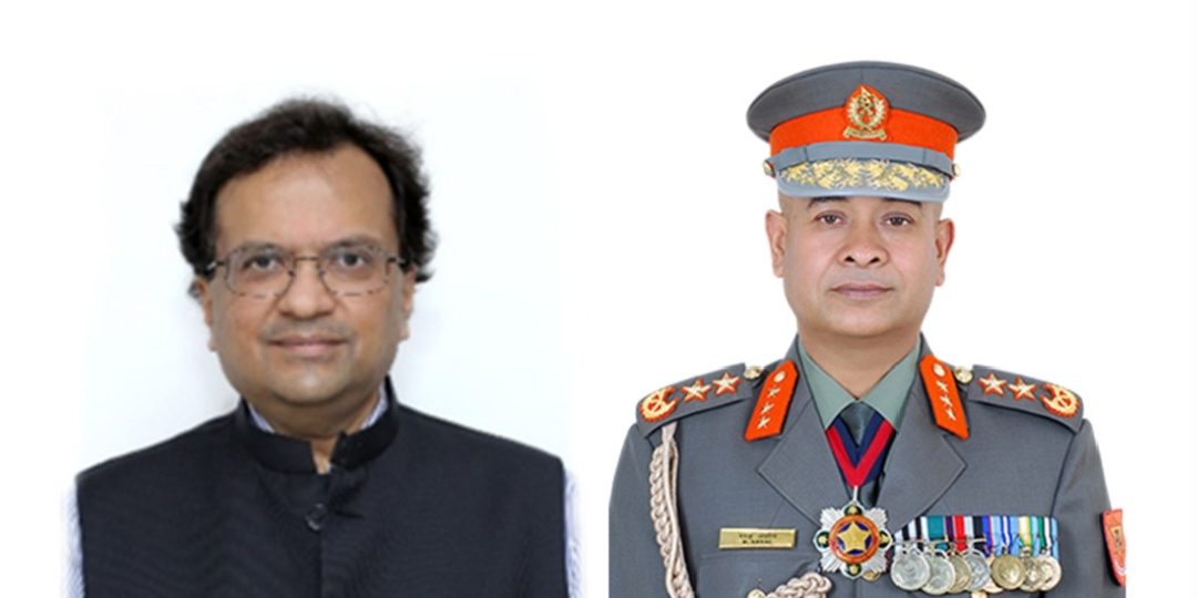 सशस्त्र प्रहरी महानिरीक्षक अर्याल र भारतीय गृहसचिव मोहनबीच दिल्लीमा शिष्टाचार भेटवार्ता